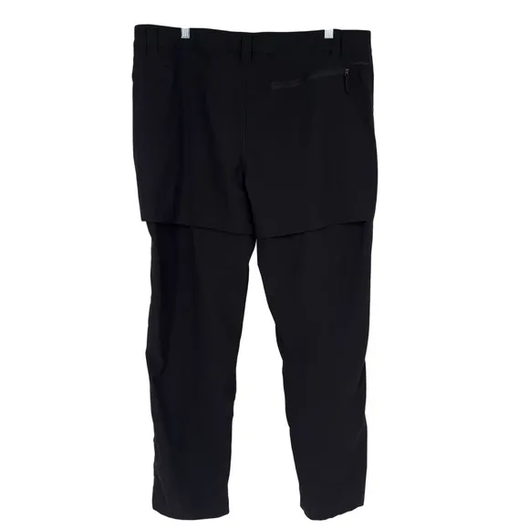 The North Face Men's 38 Black FlashDry Hiking Trail Pants Outdoor Techwear