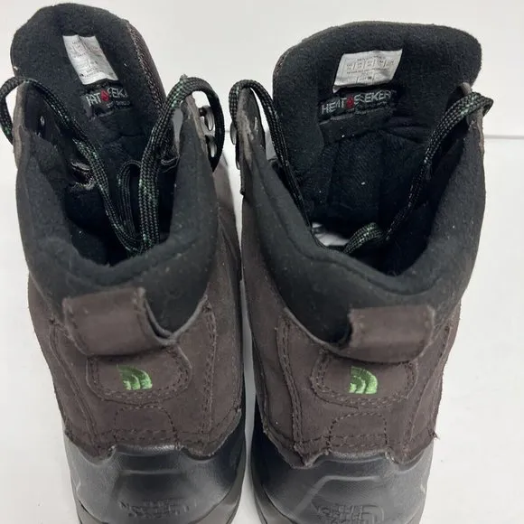 The North Face Men's Snowfuse, Brown Waterproof Snow Boots, Size 14 M