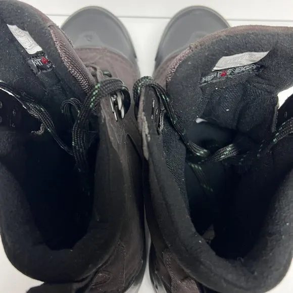 The North Face Men's Snowfuse, Brown Waterproof Snow Boots, Size 14 M