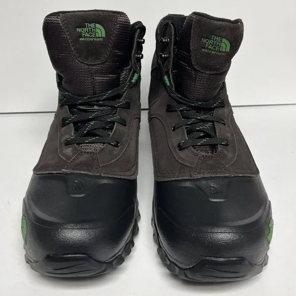 The North Face Men's Snowfuse, Brown Waterproof Snow Boots, Size 14 M