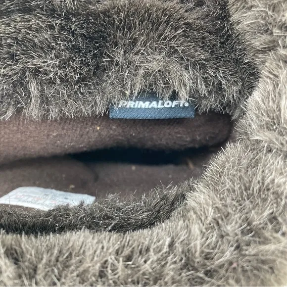 The North Face PrimaLoft Fur Trim White/Brown/Black Waterproof Boots