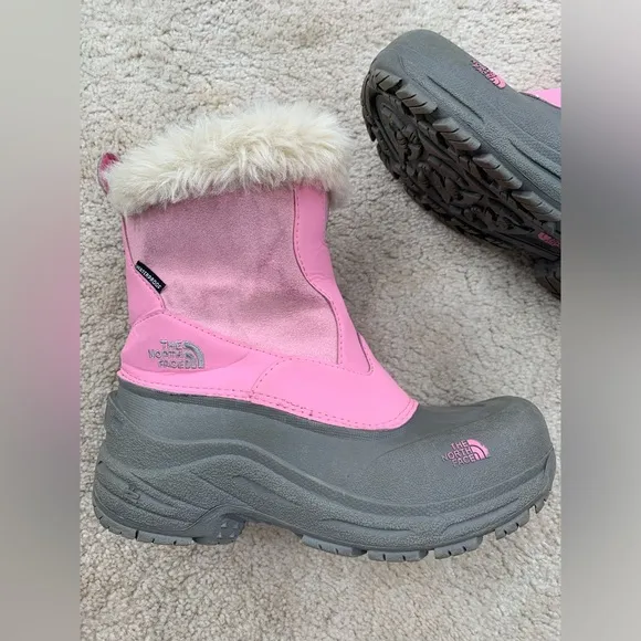 The North Face Size 4 Big Girl Greenland Heatseeker Winter Snow Boots