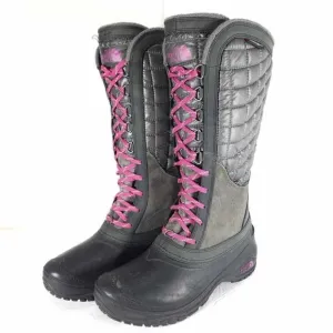 The North Face Women’s Thermoball Utility US 7 Gray Lace Up Winter Snow Boots
