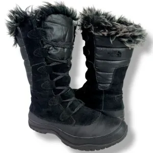 The North Face Nuptse Purna Boots Waterproof Insulated Primaloft Tall 39 / 8