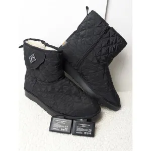 Thermal Step black Heated winter boots M 9.5, W11