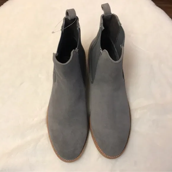 Thursday Boot &amp; Co gray suede chelsea boots