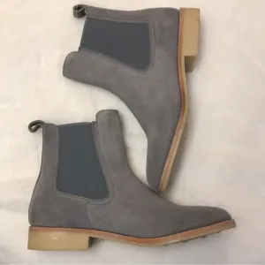 Thursday Boot &amp; Co gray suede chelsea boots