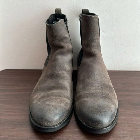 Thursday Boot Company Everyday Brown Nubuck Leather Chukka Boots Sz 6.5