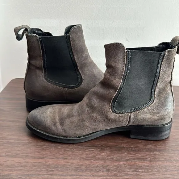 Thursday Boot Company Everyday Brown Nubuck Leather Chukka Boots Sz 6.5