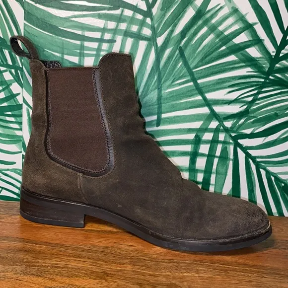 Thursday Boots Dark Brown Suede Chelsea Boots Women’s 7.5
