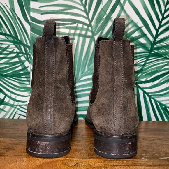 Thursday Boots Dark Brown Suede Chelsea Boots Women’s 7.5