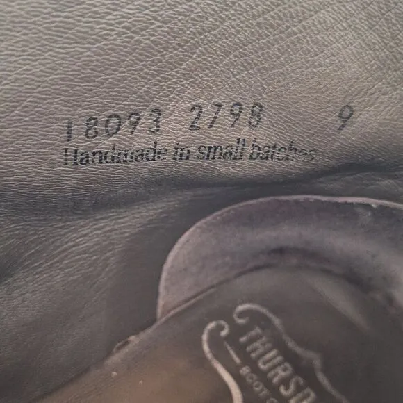 THURSDAY GRAY SUEDE BOOTS size 9