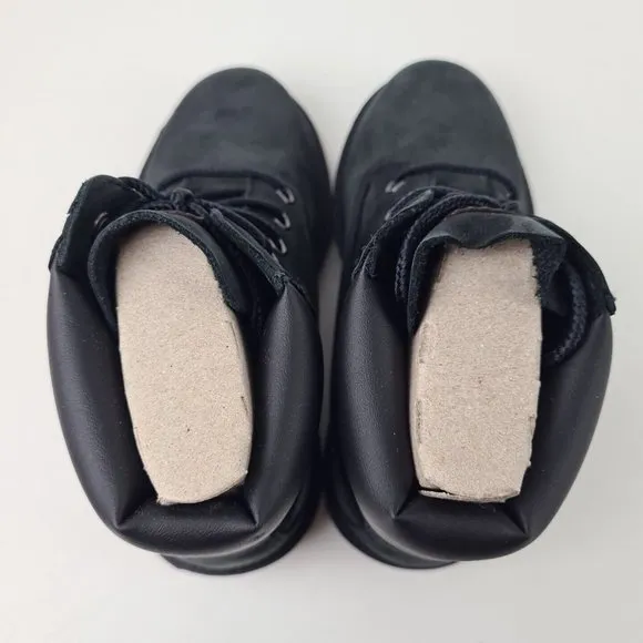 Timberland 6 In Classic Waterproof Boots Black Little Kids SZ 3 Y
