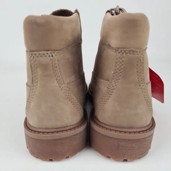 Timberland 6 IN Premium Waterproof Kids Boots Yellow Leather