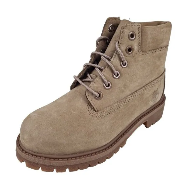 Timberland 6 IN Premium Waterproof Kids Boots Yellow Leather