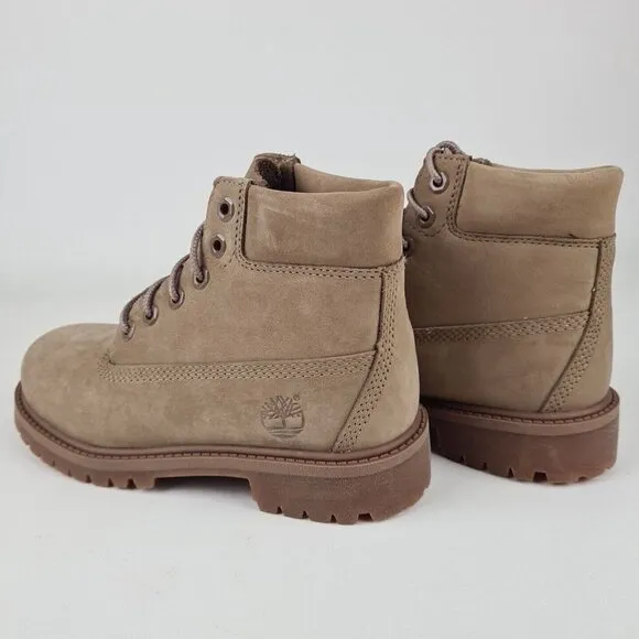 Timberland 6 IN Premium Waterproof Kids Boots Yellow Leather