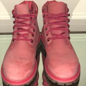 Timberland 6” Premium Waterproof Boots Girls SZ 2