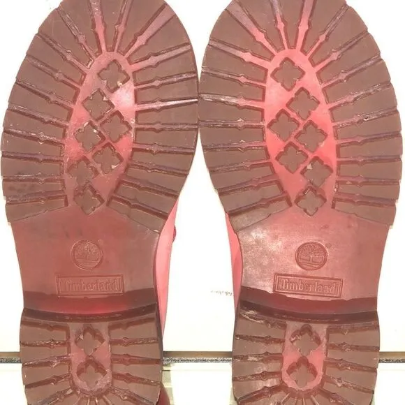 Timberland 6” Premium Waterproof Boots Girls SZ 2