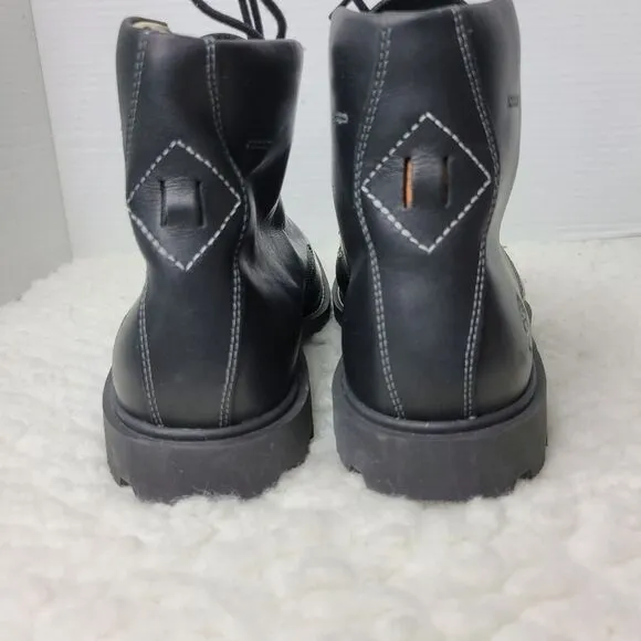 Timberland Belanger Boots Men's Size 8.5 Ek  6-inch Waterproof Black Leather