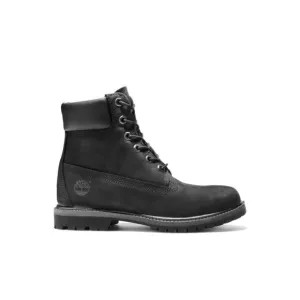 Timberland Black 6-Inch Premium Waterproof Ankle Boots Women's Size 6.5