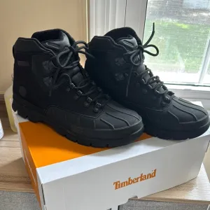 Timberland Black Rugged Waterproof Boots