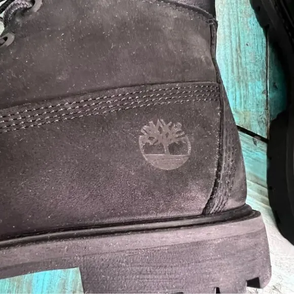 TIMBERLAND Black Waterproof Boots Size 7