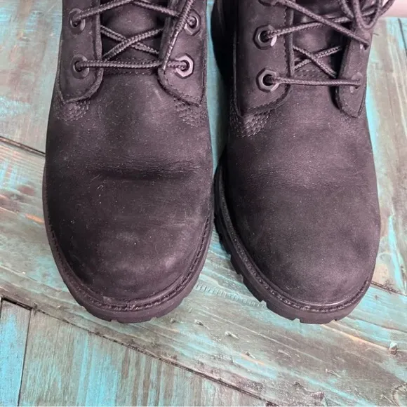 TIMBERLAND Black Waterproof Boots Size 7