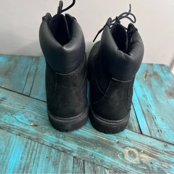 TIMBERLAND Black Waterproof Boots Size 7