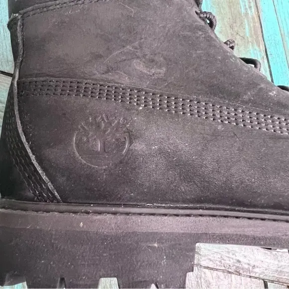 TIMBERLAND Black Waterproof Boots Size 7