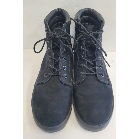 Timberland Boots Dausette Sneakers Black Nubuck Leather Lace Up  Women's Size 9