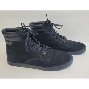 Timberland Boots Dausette Sneakers Black Nubuck Leather Lace Up  Women's Size 9