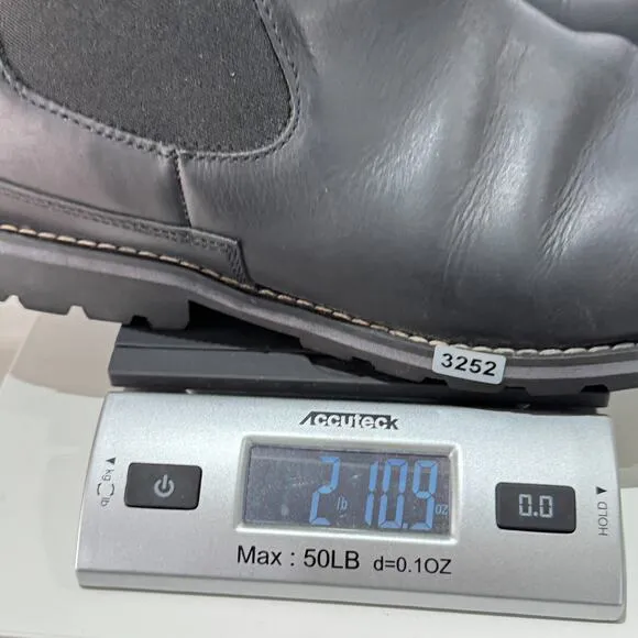 Timberland Boots Mens Size 13 Black Leather Earthkeepers Chelsea Waterproof