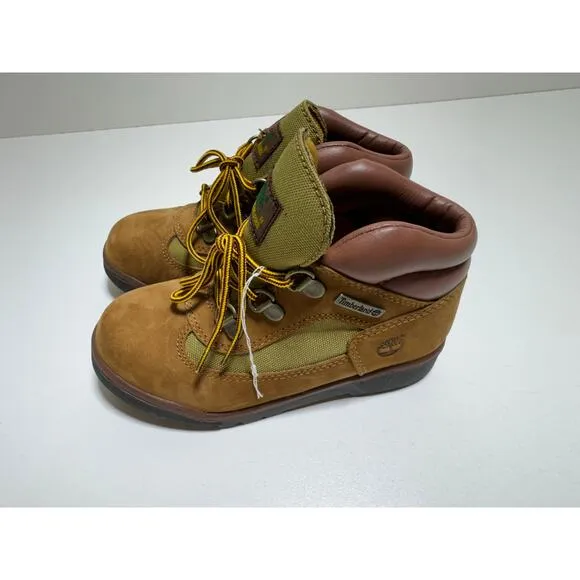 Timberland Boots US Kids Sz 12 Leather A2930 Toddler’s Nubuck