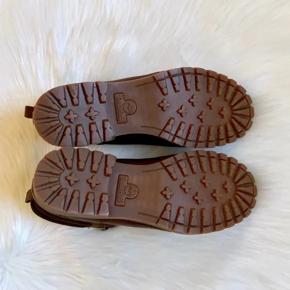 Timberland Brown Leather Ellendale Hiking Boots