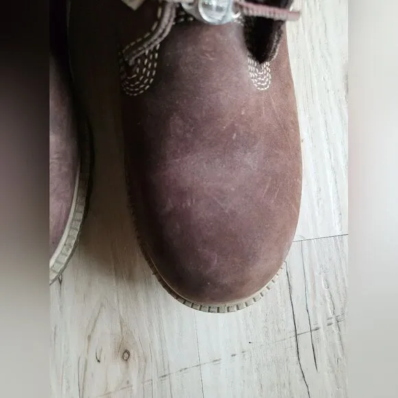 Timberland Chocolate Brown Waterproof Boots Size 8.5M