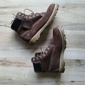 Timberland Chocolate Brown Waterproof Boots Size 8.5M