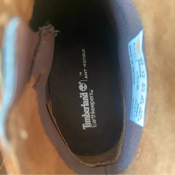 Timberland Earthkeepers Trenton Ankle Boots Womens Sz 6.5 Brown Leather 8542A