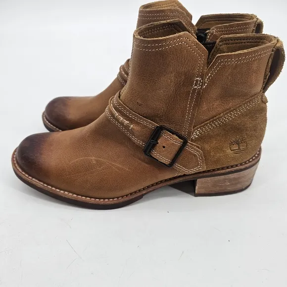 Timberland Earthkeepers Whittemore Chelsea Ortholite Leather Women's Boots 9