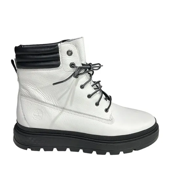 Timberland GreenStride Ray City Waterproof Boots in White Size 10 NWOT