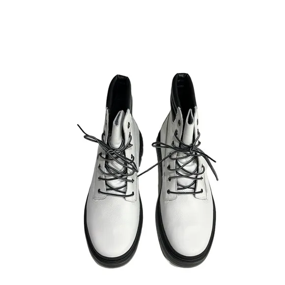 Timberland GreenStride Ray City Waterproof Boots in White Size 10 NWOT