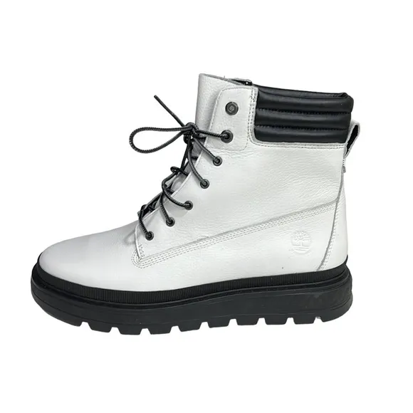 Timberland GreenStride Ray City Waterproof Boots in White Size 10 NWOT