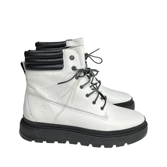 Timberland GreenStride Ray City Waterproof Boots in White Size 10 NWOT