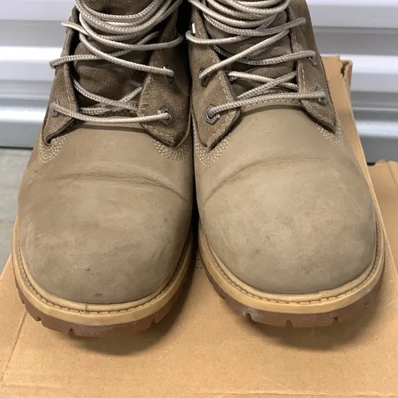 Timberland Jayne Fleece Women's Size 9US Gray Lace Up‎ Waterproof Boots