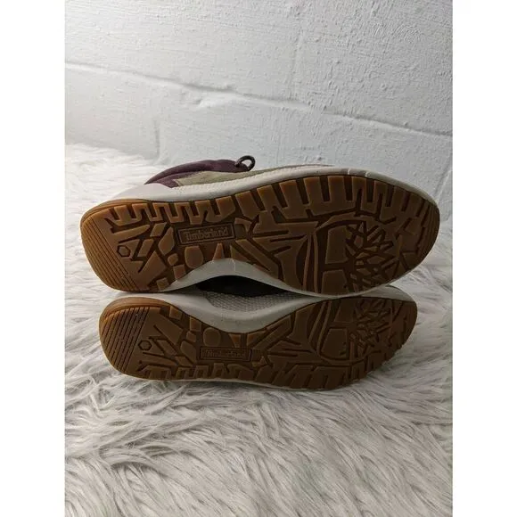 Timberland Kiri Up Waterproof Leather Hiker Boots Ankle Booties Sz 8