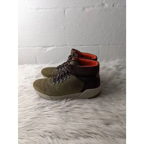 Timberland Kiri Up Waterproof Leather Hiker Boots Ankle Booties Sz 8