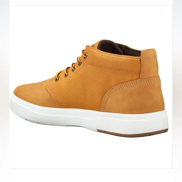 Timberland | Men's Davis Square Fabric And Leather Chukka Boots | Size: 13