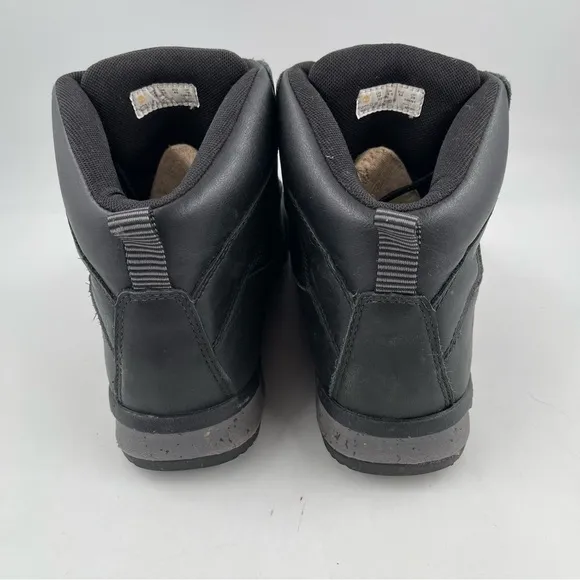 Timberland Men’s GT Sramble Mid Black Leather Hiking Boots - Size 10