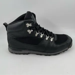Timberland Men’s GT Sramble Mid Black Leather Hiking Boots - Size 10