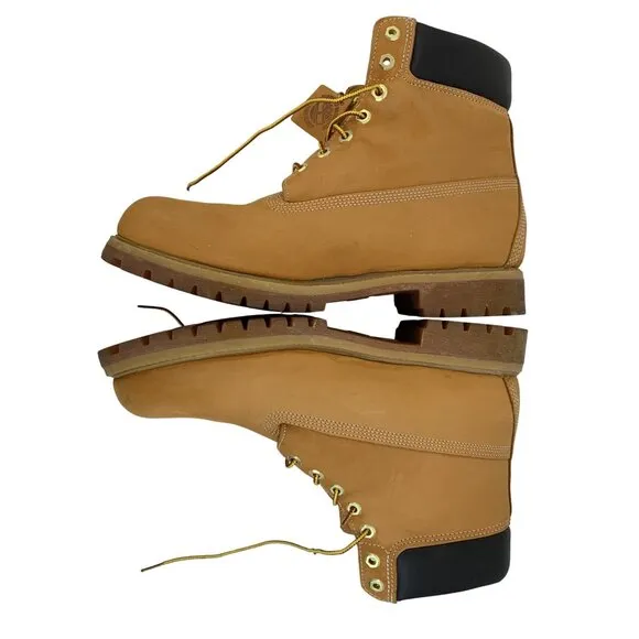 Timberland Mens Sz 13 Wide 6&quot; Premium Waterproof Boots Genuine Nubuck F9064