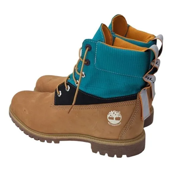 Timberland Premium 6-Inch Treadlight Waterproof Boots Wheat Nubuck Size 11